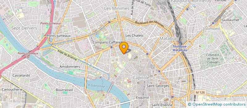 localisation de l'entreprise COLLECTIF NONA  TOULOUSE