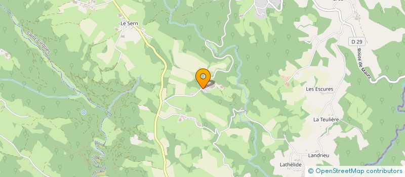 localisation de l'entreprise COLLECTIF NOUS AUTRES  SAINT-CIRGUES