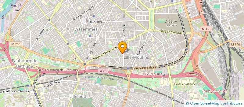 localisation de l'entreprise COLLECTIF NOUS INDISCIPLINE.E.S  LILLE