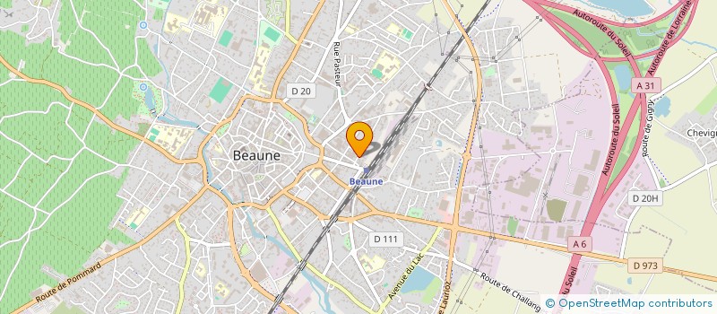 localisation de l'entreprise COLLECTIF ODYSSEE BEAUNE à BEAUNE