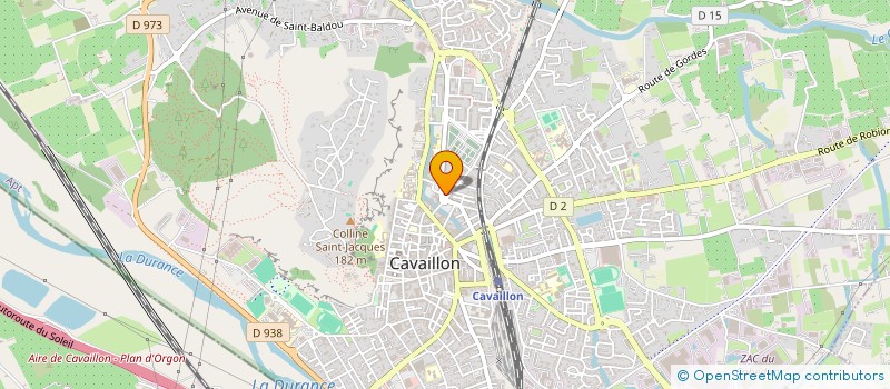 localisation de l'entreprise COLLECTIF ONDES SENSIBLES  CAVAILLON