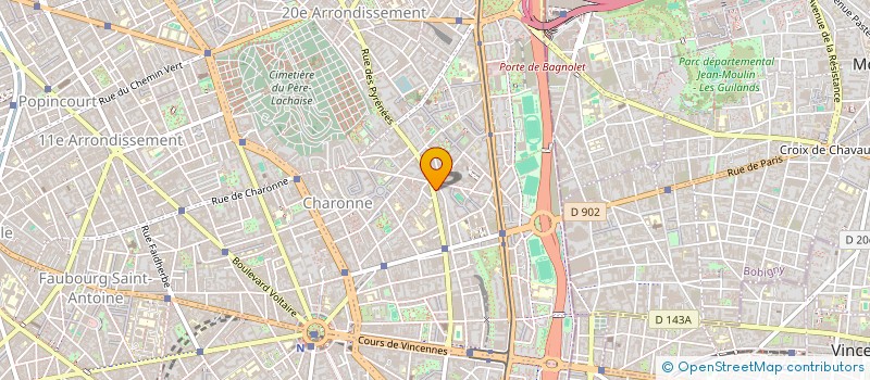 localisation de l'entreprise COLLECTIF ORNICAR  PARIS
