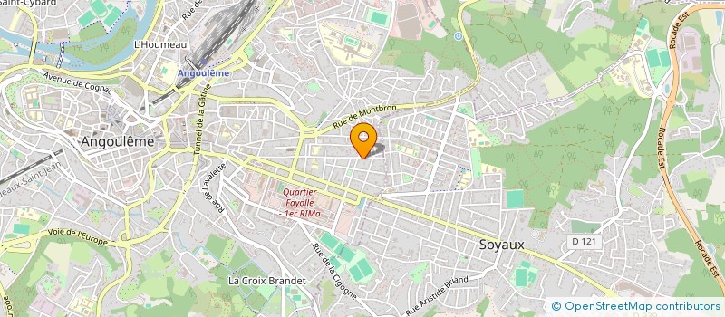 localisation de l'entreprise COLLECTIF PAON! à ANGOULEME