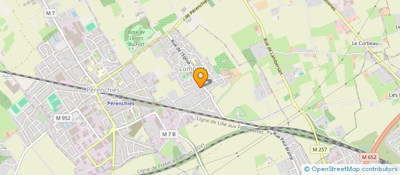 localisation de l'entreprise COLLECTIF PARADISO  LOMPRET