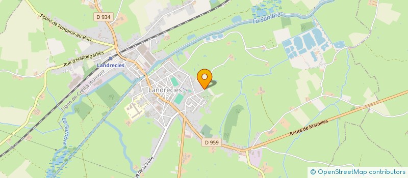 localisation de l'entreprise COLLECTIF PARASITES  LANDRECIES