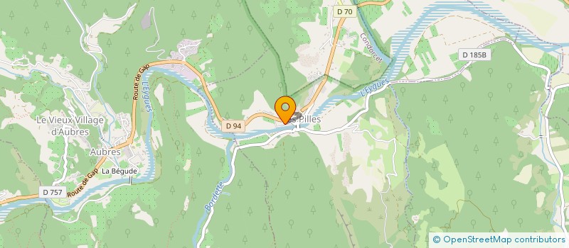 localisation de l'entreprise COLLECTIF PARENTAL HAUT-NYONSAIS à LES PILLES