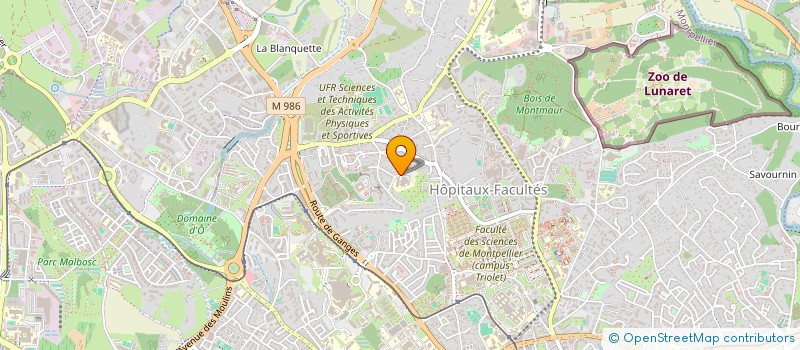 localisation de l'entreprise COLLECTIF PARU ( PROJETS, ARCHITECTURE ET RENCONTRES URBAINES ) à MONTPELLIER