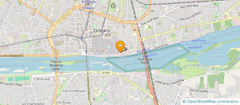 localisation de l'entreprise COLLECTIF PASSERELLES à ORLEANS