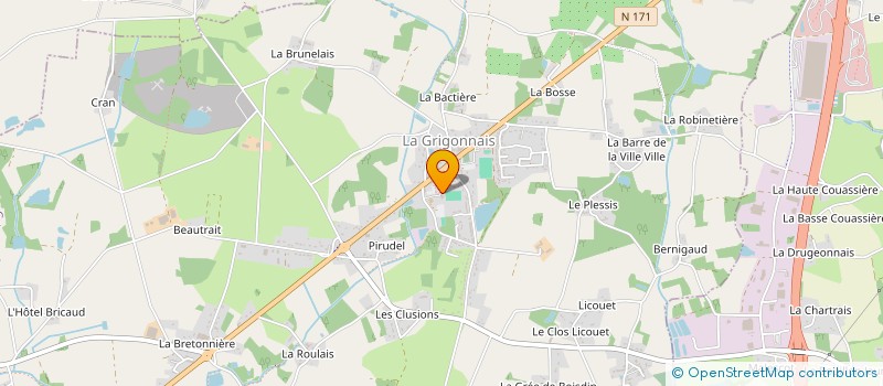 localisation de l'entreprise COLLECTIF PERPET' à LA GRIGONNAIS