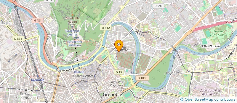 localisation de l'entreprise COLLECTIF PETITE ENFANCE à GRENOBLE