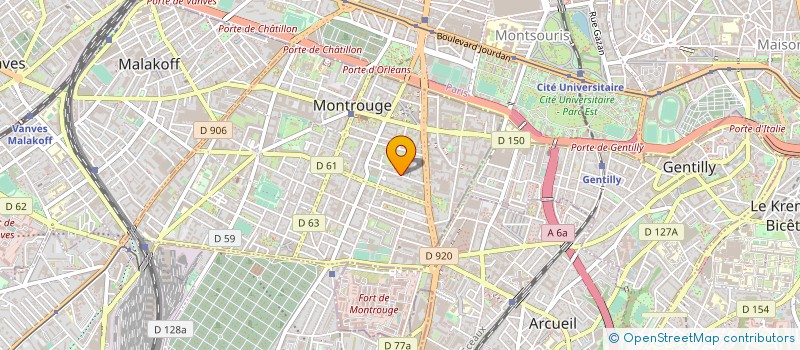 localisation de l'entreprise COLLECTIF POINT DE SUSPENSIONS  CACHAN