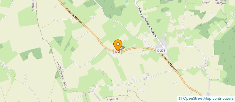 localisation de l'entreprise COLLECTIF POUR DES ENTREPRISES ET DES DIRIGEANTS RESILIENTS INSPIRES ET AGISSANTS  LA CHAPELLE-DU-BOIS