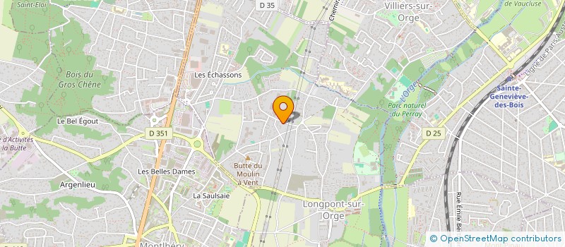 localisation de l'entreprise COLLECTIF POUR LA COMMEMORATION DE L INTERNEMENT DES TSIGANES ET DES GENS DU VOYAGE AU CAMP DE LINAS MONTLHERY à LONGPONT-SUR-ORGE