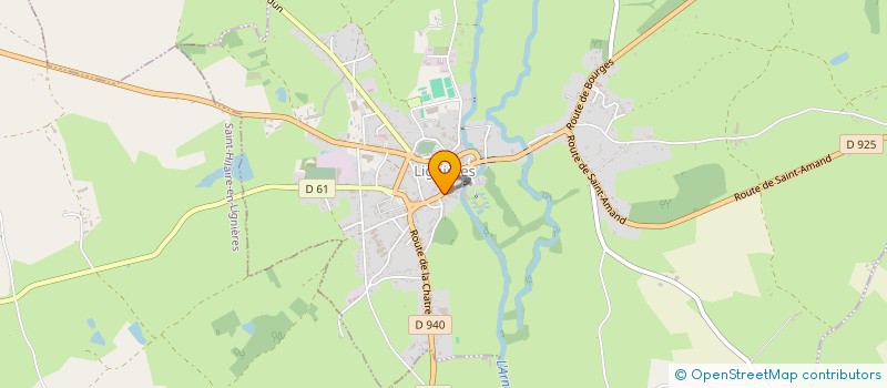 localisation de l'entreprise COLLECTIF POUR LA FOIRE AUX ANES DU LUNDI DE PENTECOTE A LIGNIERES  LIGNIERES