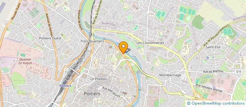 localisation de l'entreprise COLLECTIF POUR LE GESTIONDES ETUDES D'AJ MJ à SAINT-QUENTIN