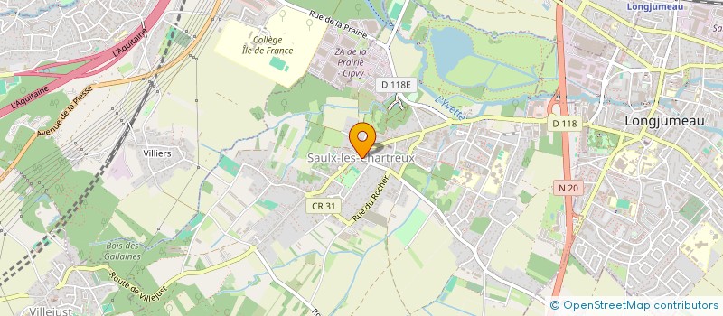 localisation de l'entreprise COLLECTIF POUR LE JEU EN ESSONNE à SAULX-LES-CHARTREUX