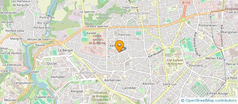 localisation de l'entreprise COLLECTIF POUR UNE TRANSITION CITOYENNE EN PAYS DE BREST à BREST
