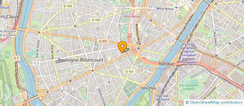 localisation de l'entreprise COLLECTIF PREMATURITE à BOULOGNE-BILLANCOURT
