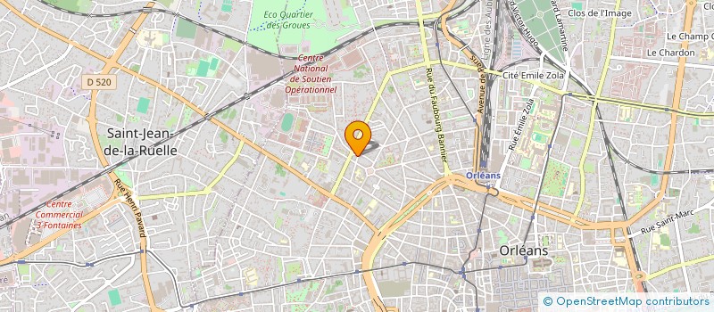 localisation de l'entreprise COLLECTIF PREMIERE à ORLEANS