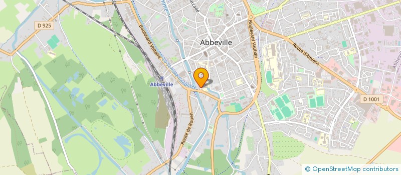 localisation de l'entreprise COLLECTIF PSYCHIATRIQUE ABBEVILLOIS à ABBEVILLE