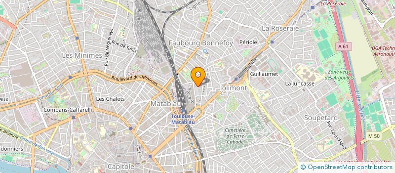 localisation de l'entreprise COLLECTIF R3V  TOULOUSE