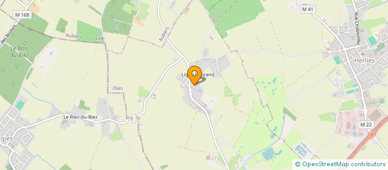 localisation de l'entreprise COLLECTIF RE-CO-NAISSANCE  ILLIES