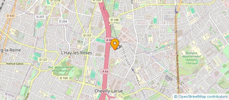 localisation de l'entreprise COLLECTIF RECHER INSTRUMENT MODELE ECRIT  L'HAY-LES-ROSES