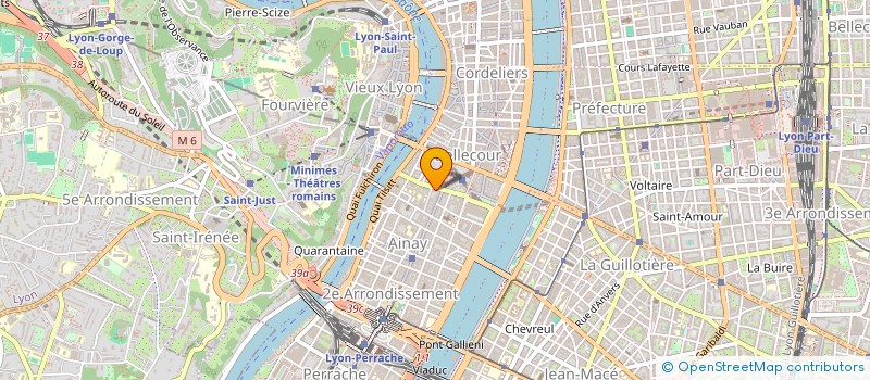 localisation de l'entreprise COLLECTIF RECONNAISSANCE à LYON