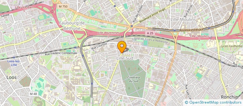 localisation de l'entreprise COLLECTIF RENART à LILLE