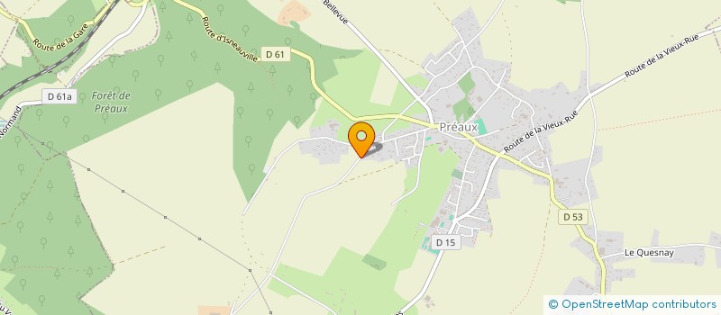 localisation de l'entreprise COLLECTIF RENOVATION  PREAUX