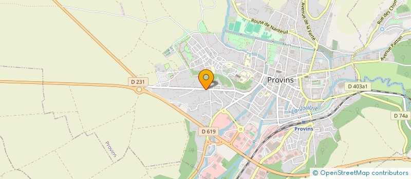 localisation de l'entreprise COLLECTIF S'CAPE  PROVINS