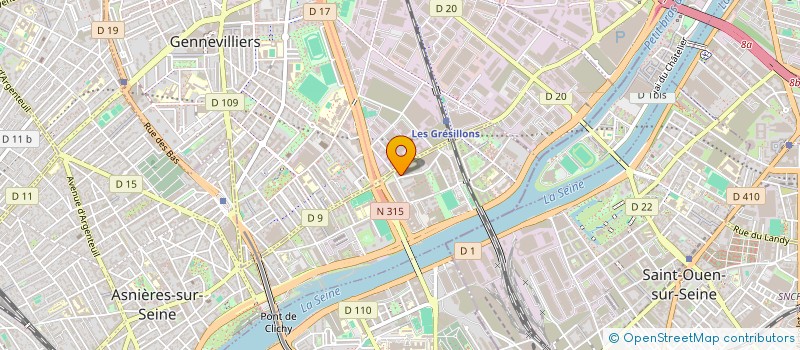 localisation de l'entreprise COLLECTIF SALAM à ASNIERES-SUR-SEINE