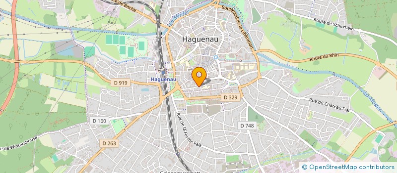 localisation de l'entreprise COLLECTIF SANS DESSUS NI DESSOUS  HAGUENAU