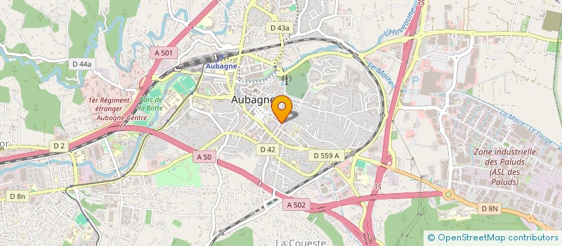 localisation de l'entreprise COLLECTIF SANTE JEUNES AUBAGNE PAYS ETOILE MARSEILLE GRAND SUD HUVEAUNE à AUBAGNE