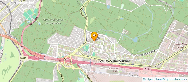 localisation de l'entreprise COLLECTIF SANTE VELIZY-VIROFLAY à VELIZY-VILLACOUBLAY