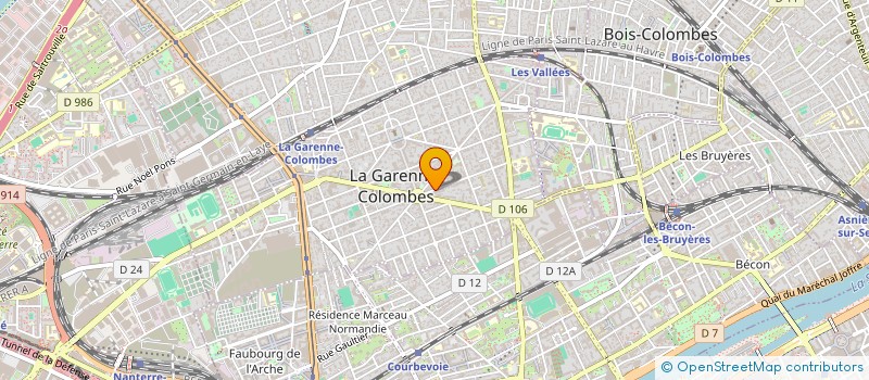 localisation de l'entreprise COLLECTIF SEDNA à LA GARENNE-COLOMBES