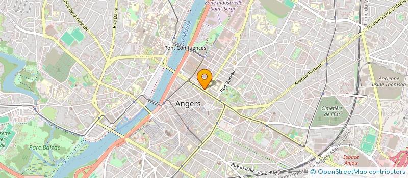localisation de l'entreprise COLLECTIF SELENE  ANGERS