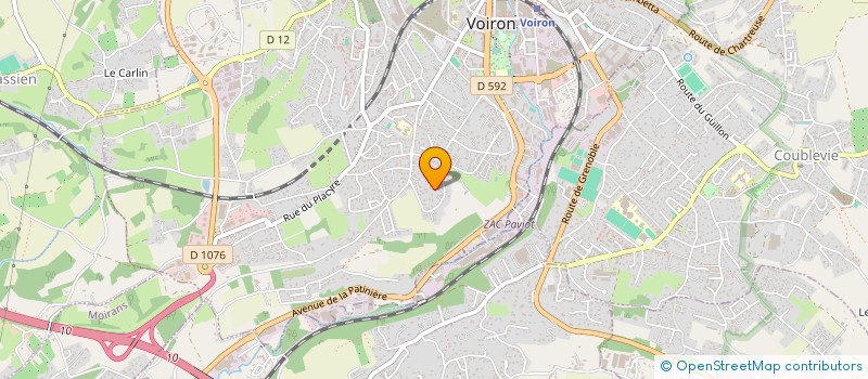 localisation de l'entreprise COLLECTIF SEP  VOIRON