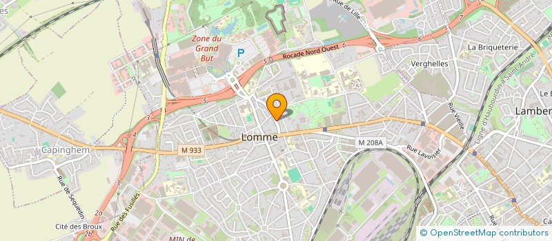 localisation de l'entreprise COLLECTIF SI TU VOYAIS MA NUIT  LILLE