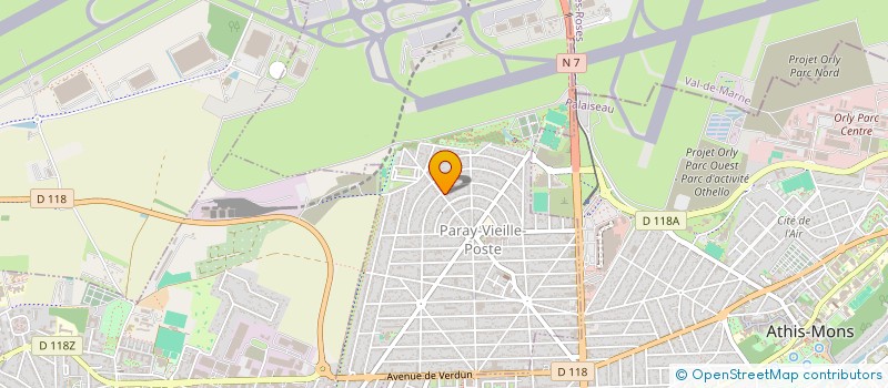 localisation de l'entreprise COLLECTIF SOINS ET SERVICES DE PARAY à PARAY-VIEILLE-POSTE