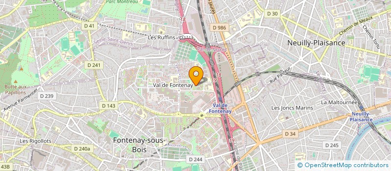 localisation de l'entreprise COLLECTIF SOLID'ERE à FONTENAY-SOUS-BOIS