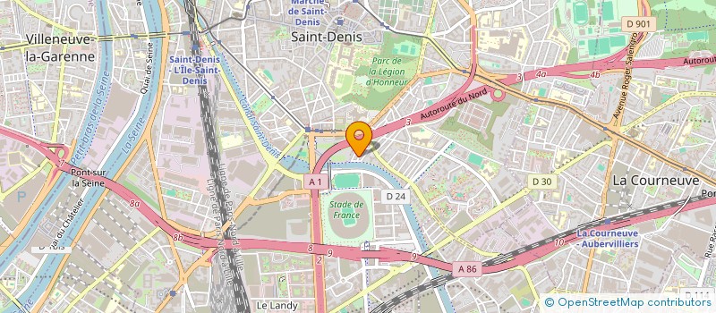 localisation de l'entreprise COLLECTIF SOLIDAIRE RMG à SAINT-DENIS