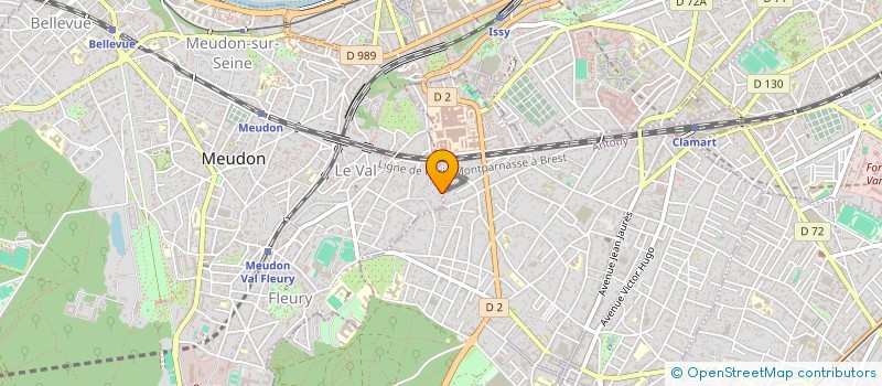 localisation de l'entreprise COLLECTIF SOLIDARITE MERE ENFANT ENLEVEE à MEUDON