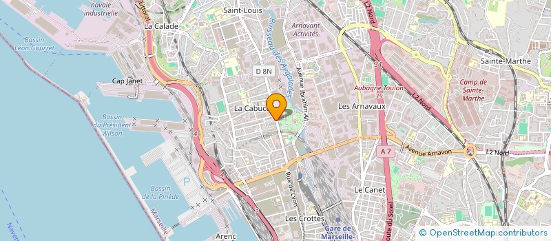 localisation de l'entreprise COLLECTIF SOLIDARITE ROSA PARKS à MARSEILLE