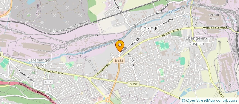 localisation de l'entreprise COLLECTIF SORTIES DE SURFACES  FLORANGE