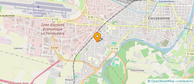 localisation de l'entreprise COLLECTIF SUPREME  CARCASSONNE