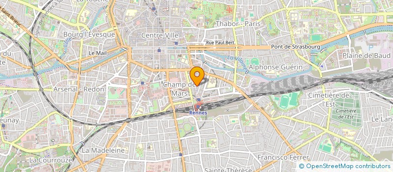 localisation de l'entreprise COLLECTIF SYMBIOSE  RENNES