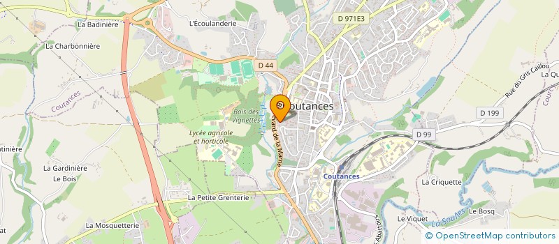 localisation de l'entreprise COLLECTIF SYSTEM'D  COUTANCES