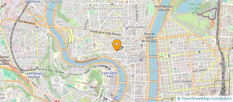 localisation de l'entreprise COLLECTIF T à LYON