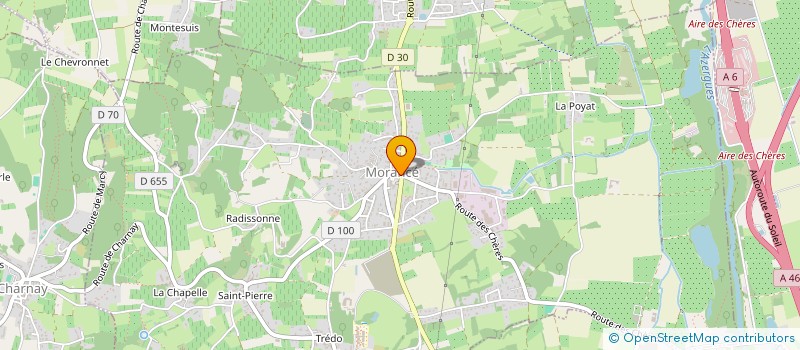 localisation de l'entreprise COLLECTIF &TADAM  MORANCE